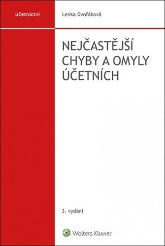 Obálka knihy Nejčastější chyby a omyly účetních