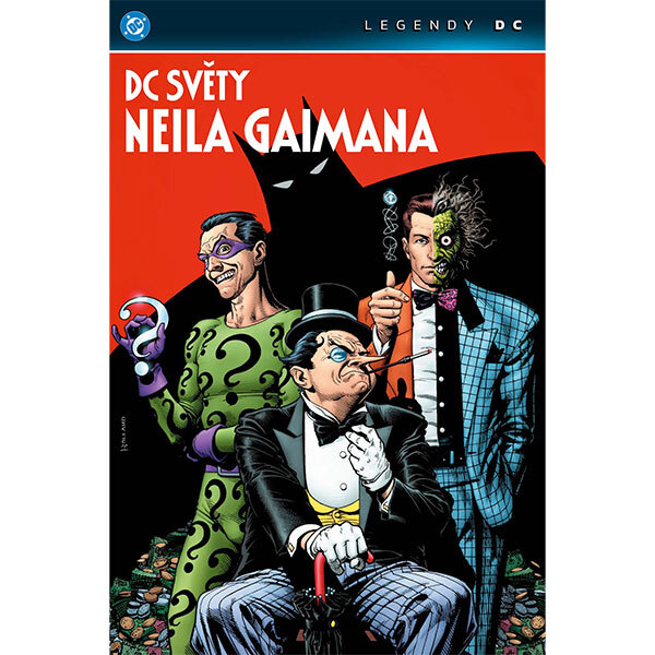 Obálka knihy DC světy Neila Gaimana Legendy DC
