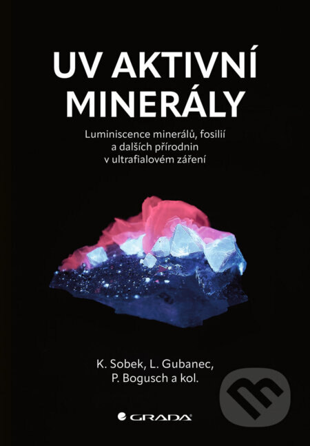 Obálka knihy UV aktivní minerály