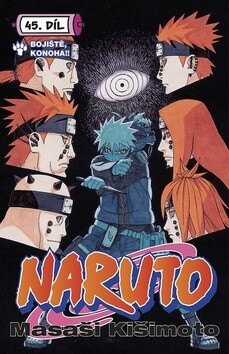 Obálka knihy Naruto 45 Bitevní pole Konoha