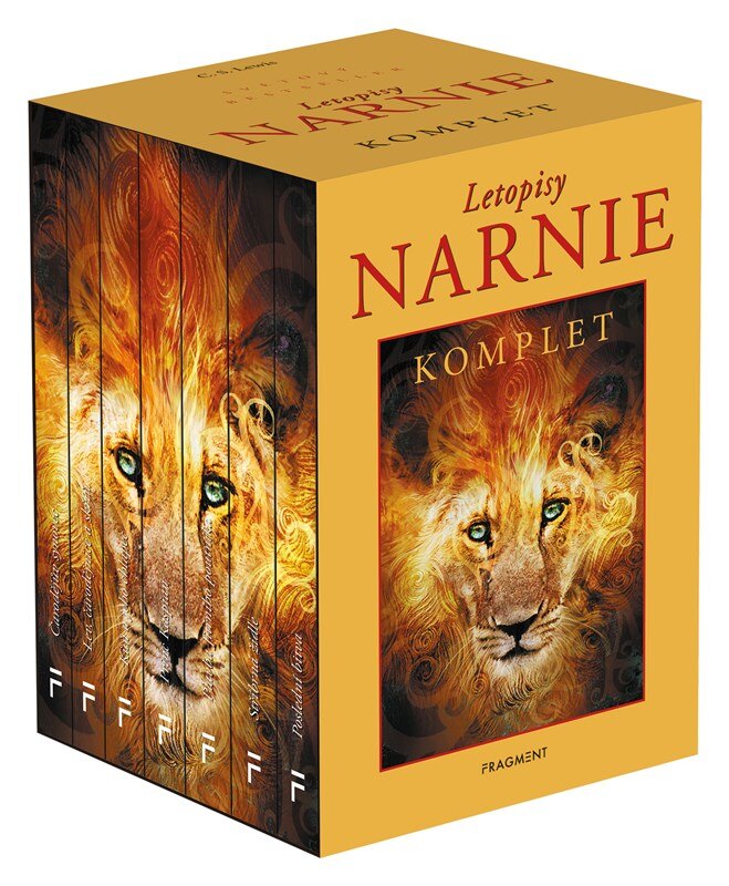 Obálka knihy NARNIE – komplet 1.-7.díl – box