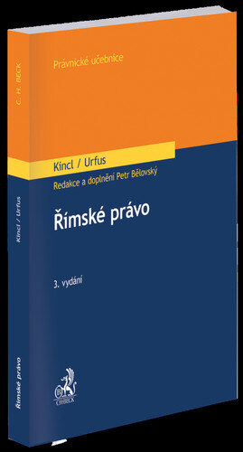 Obálka knihy Římské právo