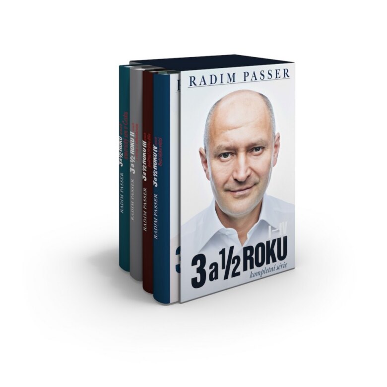 Obálka knihy Kompletní série 3 a 1/2 roku – dárkový box