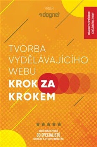 Obálka knihy Tvorba vydělávajícího webu