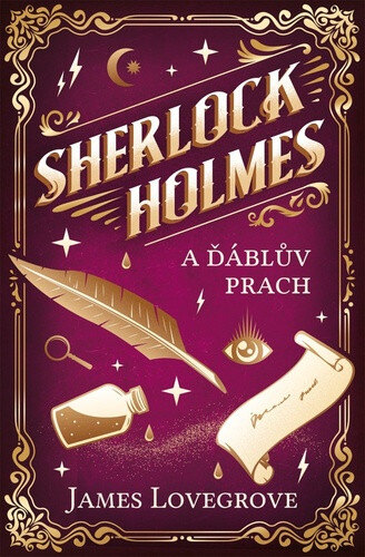 Obálka knihy Sherlock Holmes a Ďáblův prach