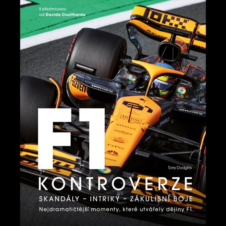 Obálka knihy F1 kontroverze - Skandály -  Intriky - Zákulisní boje
