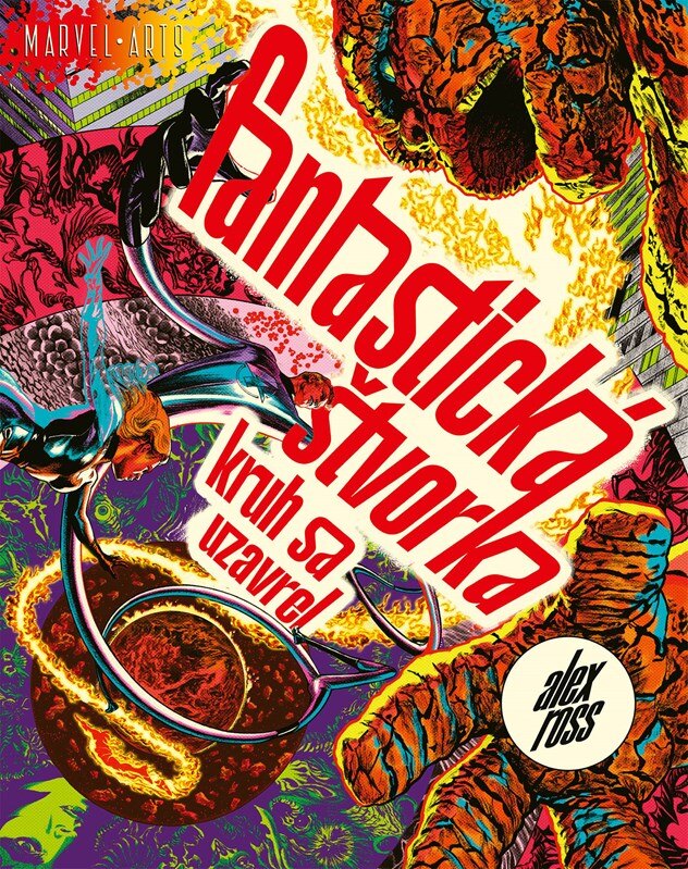 Obálka knihy Marvel - Fantastická štvorka kruh sa uzavrel