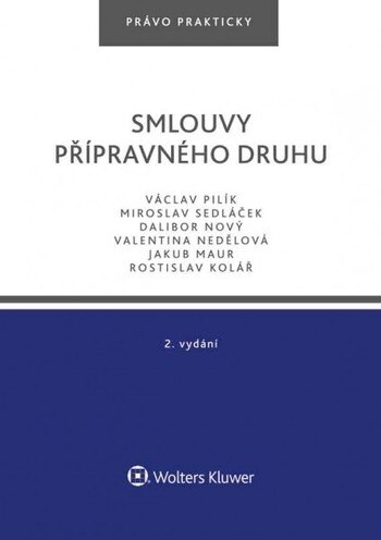 Obálka knihy Smlouvy přípravného druhu - 2. vydání