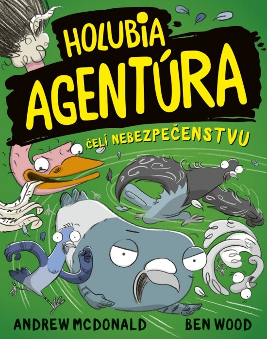 Obálka knihy Holubia agentúra čelí nebezpečenstvu (2)