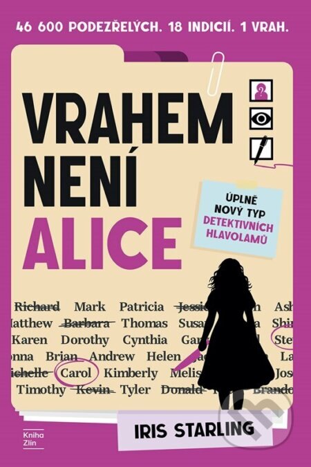 Obálka knihy Vrahem není Alice