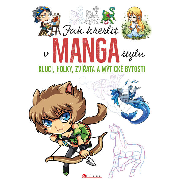 Obálka knihy Jak kreslit v manga stylu