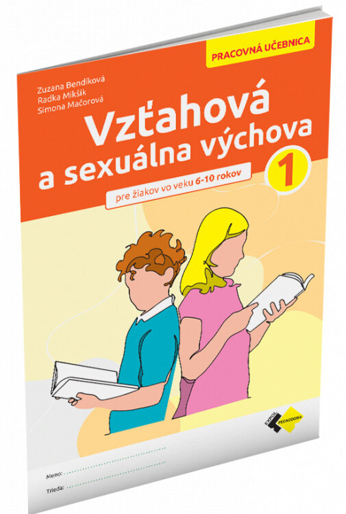 Obálka knihy Vzťahová a sexuálna výchova 1, pracovná učebnica