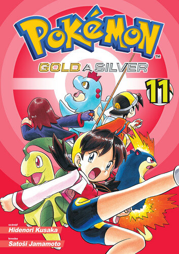 Obálka knihy Pokémon Gold a Silver 11