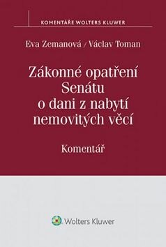 Obálka knihy Zákonné opatření Senátu o dani z nabytí nemovitých věcí