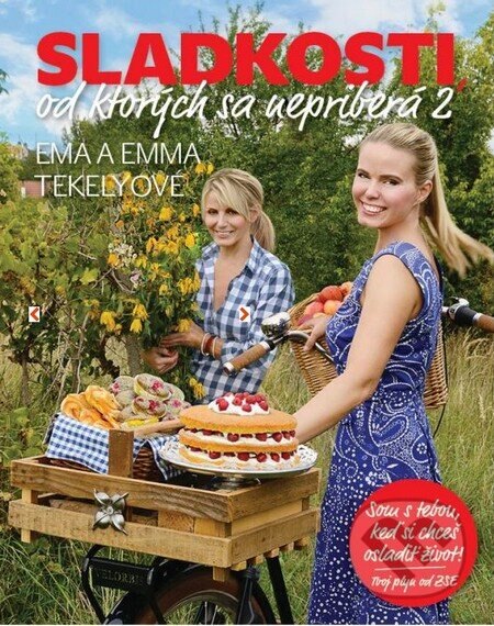 Obálka knihy Sladkosti, od ktorých sa nepriberá 2