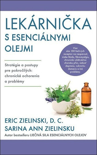 Obálka knihy Lekárnička s esenciálnymi olejmi