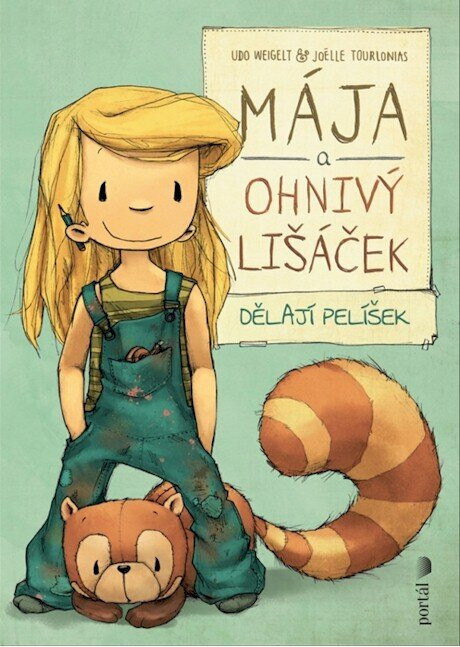Obálka knihy Mája a ohnivý lišáček dělají pelíšek