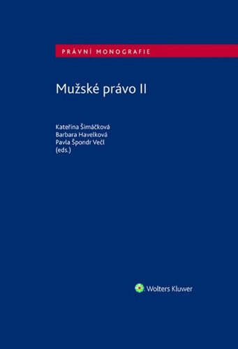 Obálka knihy Mužské právo II