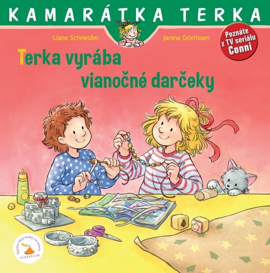 Obálka knihy Terka vyrába vianočné darčeky