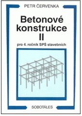 Obálka knihy Betonové konstrukce 2 pro 4.ročník SPŠ