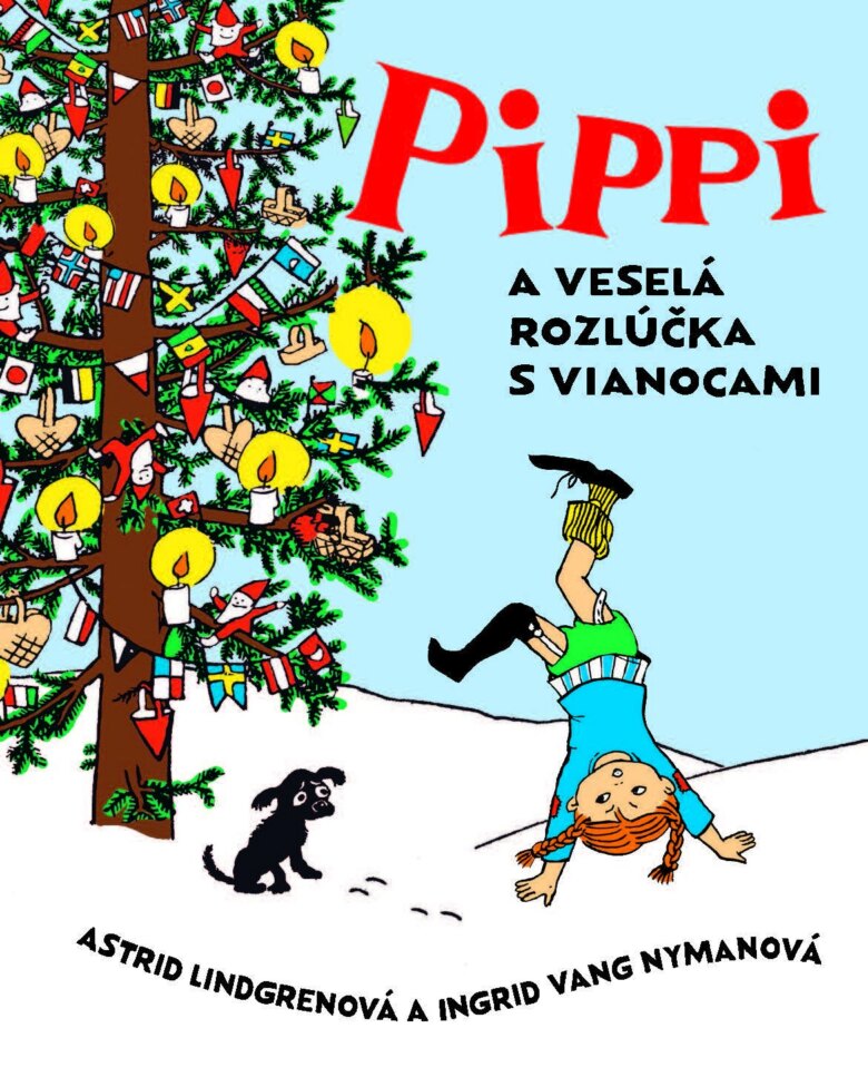 Obálka knihy Pippi a veselá rozlúčka s Vianocami