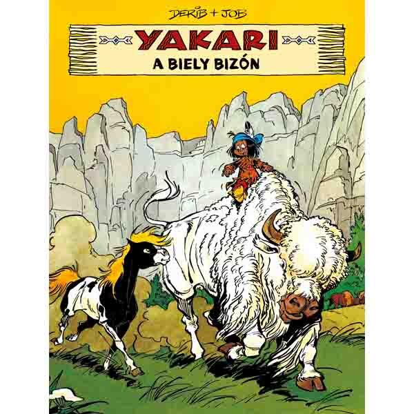 Obálka knihy Yakari a Biely bizón - Yakari 2