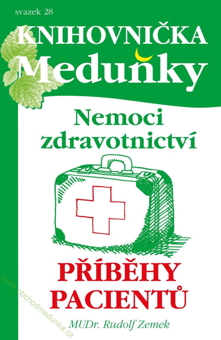 Obálka knihy Nemoci Zdravotnictví, příběhy pacientů