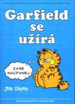 Obálka knihy Garfield se užírá