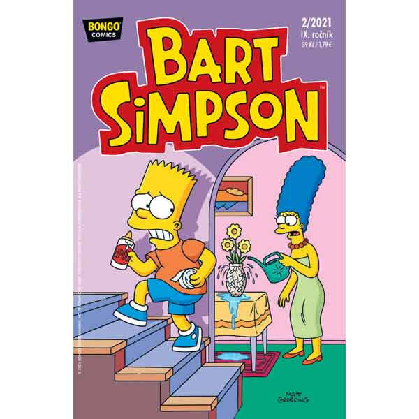 Obálka knihy Simpsonovi: Bart Simpson 02/2021