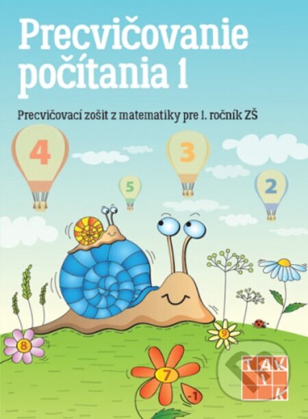 Obálka knihy Precvičovanie počítania 1