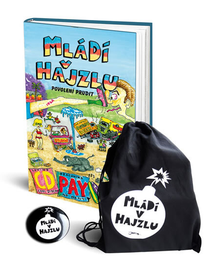 Obálka knihy Mládí v hajzlu - Povolení prudit + batoh