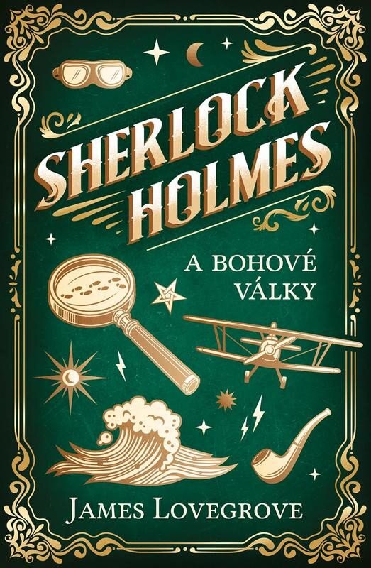 Obálka knihy Sherlock Holmes a bohové války