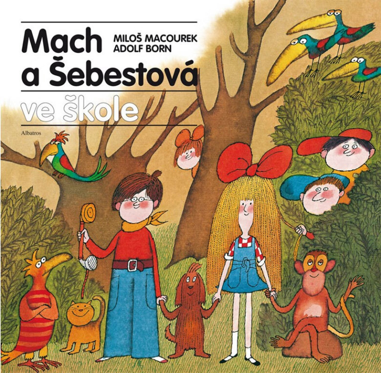 Obálka knihy Mach a Šebestová ve škole