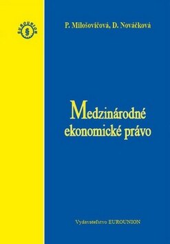 Obálka knihy Medzinárodné ekonomické právo