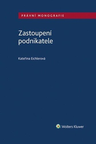 Obálka knihy Zastoupení podnikatele