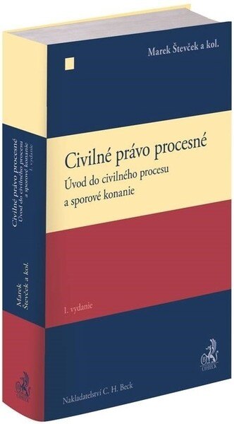 Obálka knihy Civilné právo procesné. Úvod do civilného procesu a sporové konanie