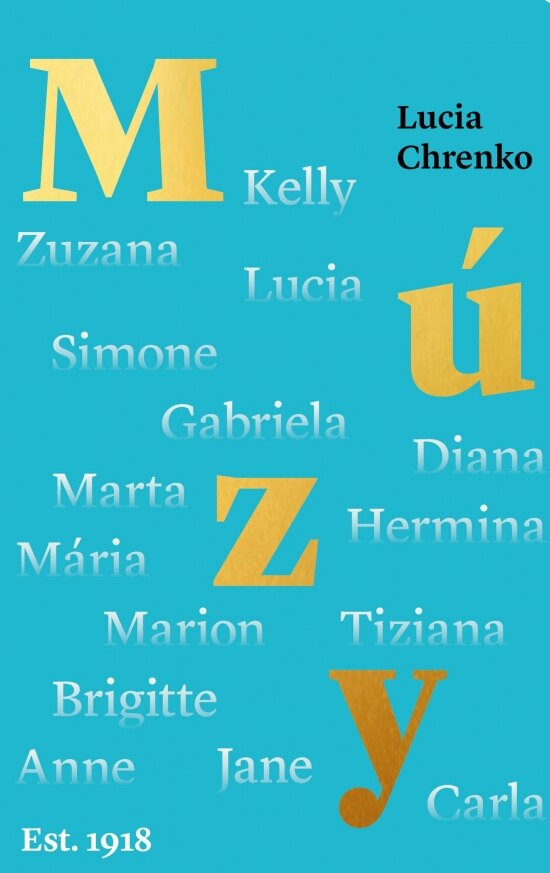 Obálka knihy Múzy