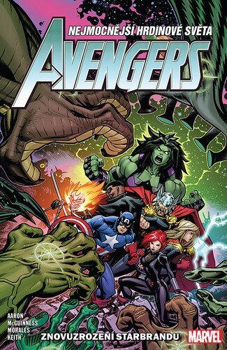Obálka knihy Avengers Znovuzrození Starbrandu