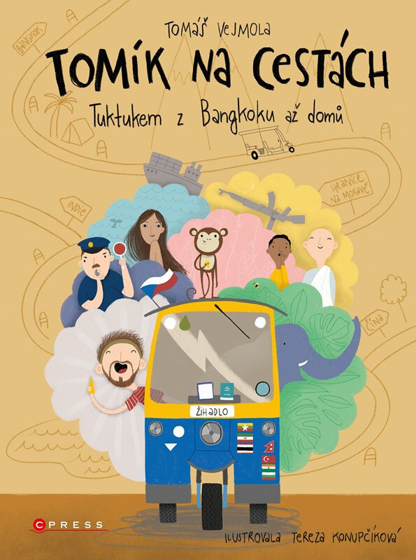 Obálka knihy Tomík na cestách