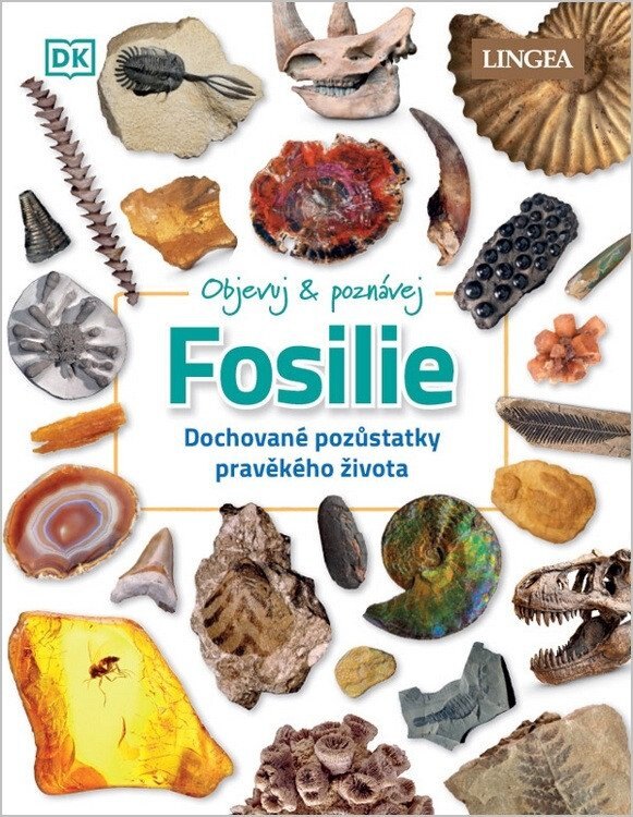 Obálka knihy Objevuj a poznávej Fosílie - Dochované pozůstatky pravěkého života