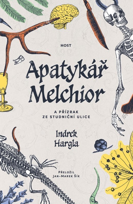 Obálka knihy Apatykář Melchior a přízrak ze Studniční ulice