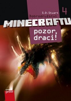 Obálka knihy Dobrodružství Minecraftu 4 Pozor, draci!