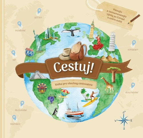 Obálka knihy Cestuj!