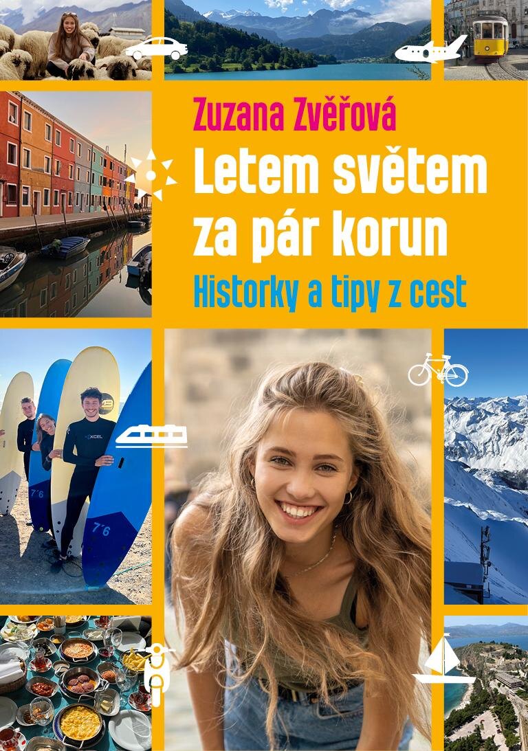 Obálka knihy Letem světem za pár korun: Historky a tipy z cest