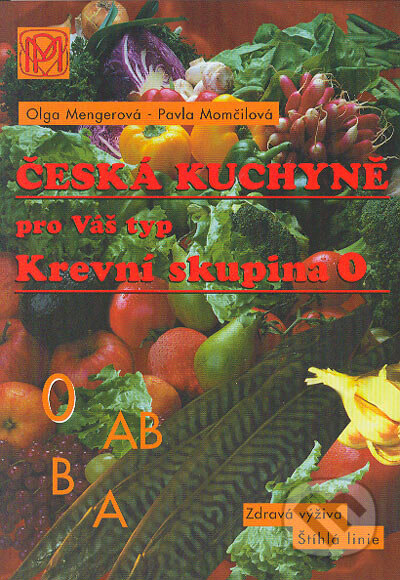 Obálka knihy Česká kuchyně pro Váš typ (Krevní skupina 0)