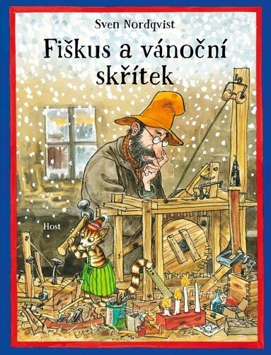 Obálka knihy Fiškus a vánoční skřítek