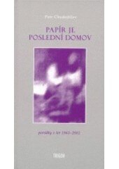 Obálka knihy Papír je poslední domov