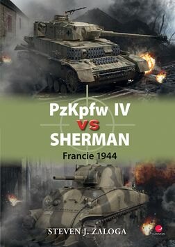 Obálka knihy PzKpfw IV vs Sherman