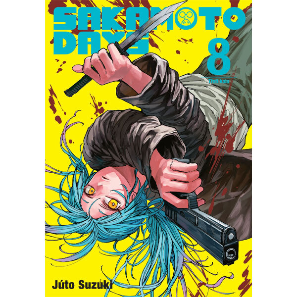 Obálka knihy Sakamoto Days 8 (česky)