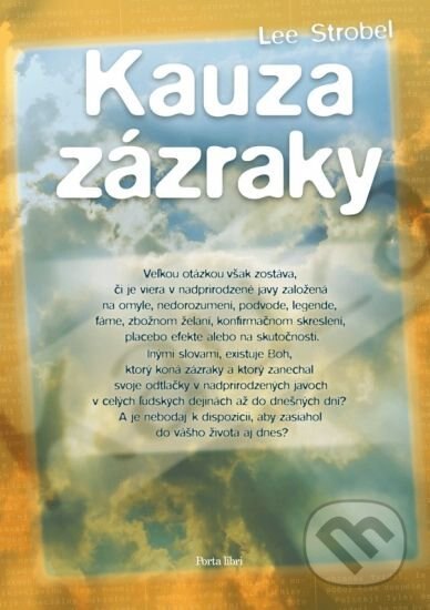 Obálka knihy Kauza zázraky
